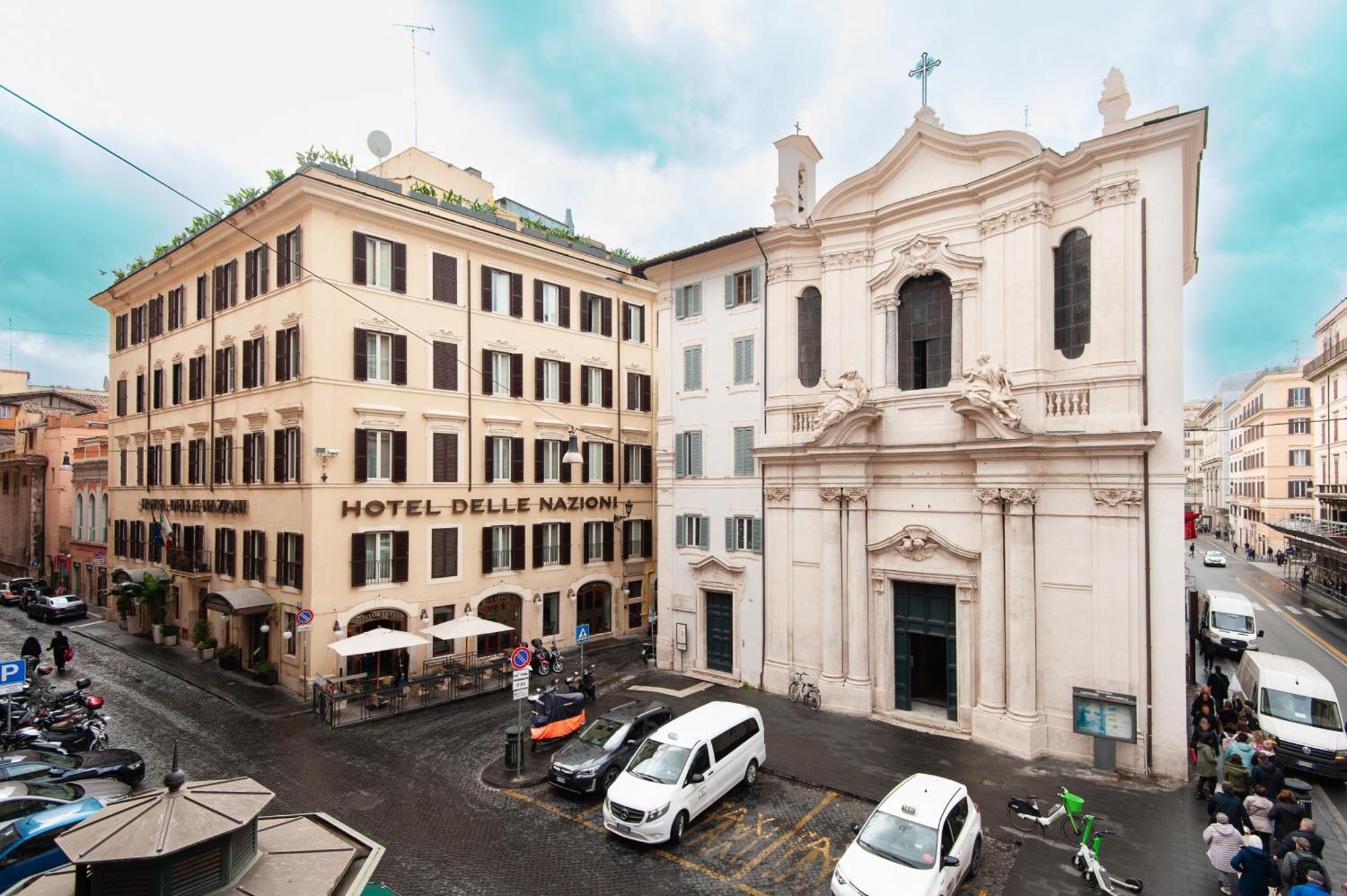 Hotel Delle Nazioni Rome Extérieur photo