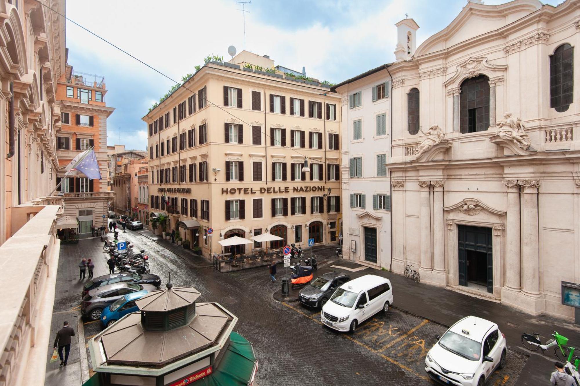 Hotel Delle Nazioni Rome Extérieur photo
